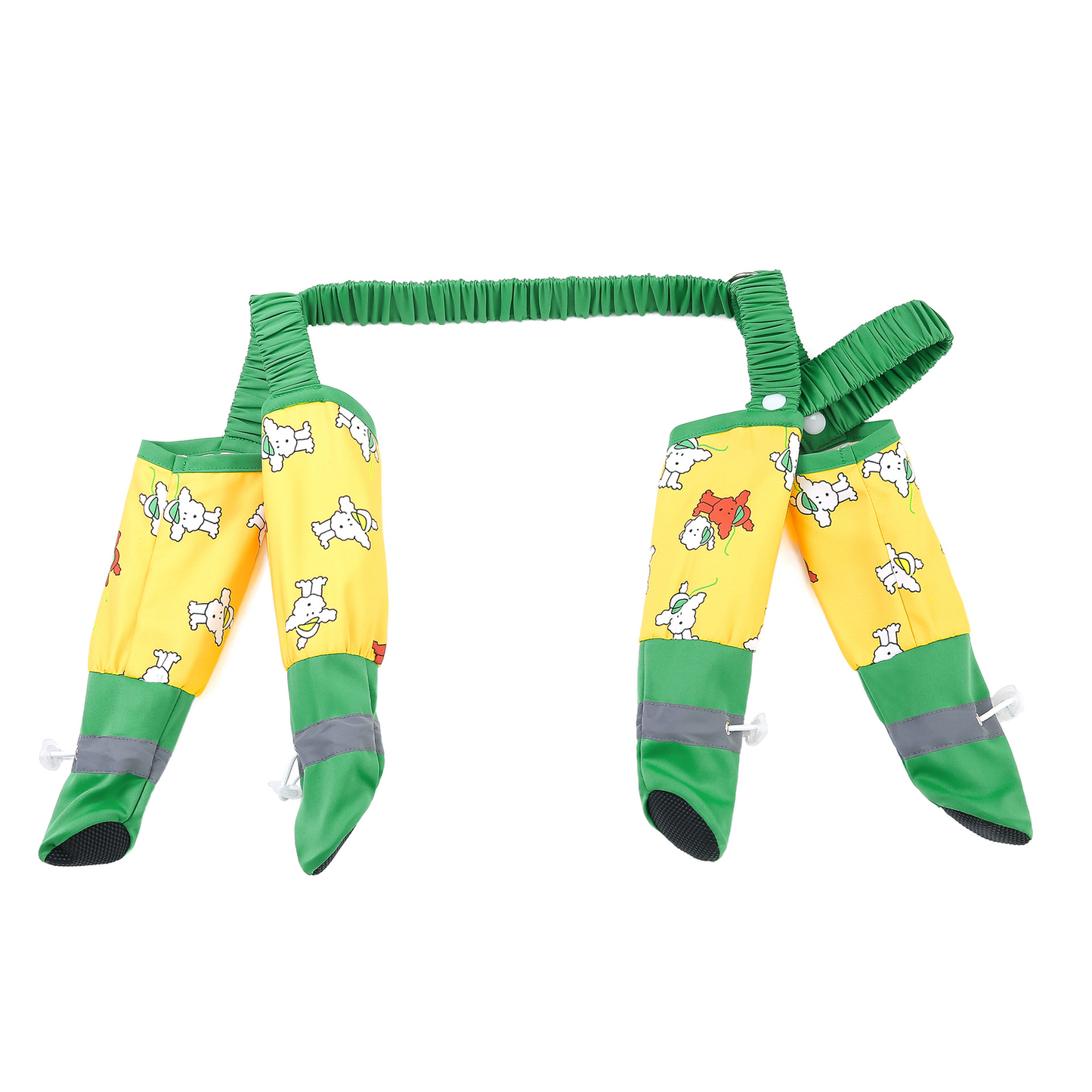 Wasserdichte Hunde-Beinhose mit Schuhen