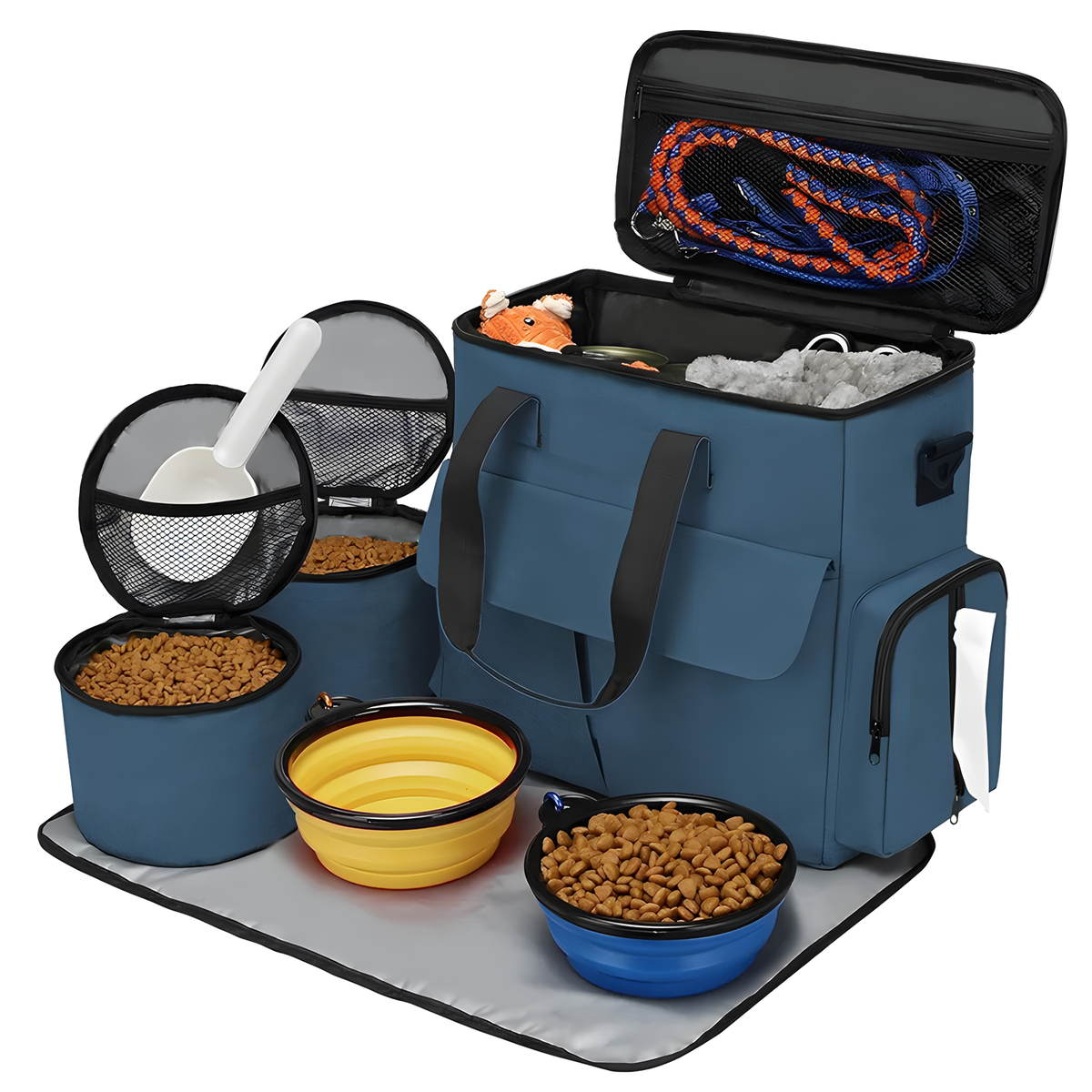 Haustier Reisetasche mit Napf