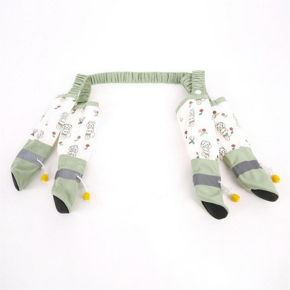 Wasserdichte Hunde-Beinhose mit Schuhen