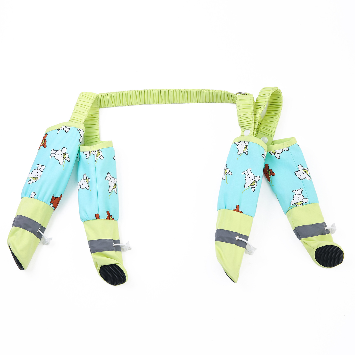 Wasserdichte Hunde-Beinhose mit Schuhen